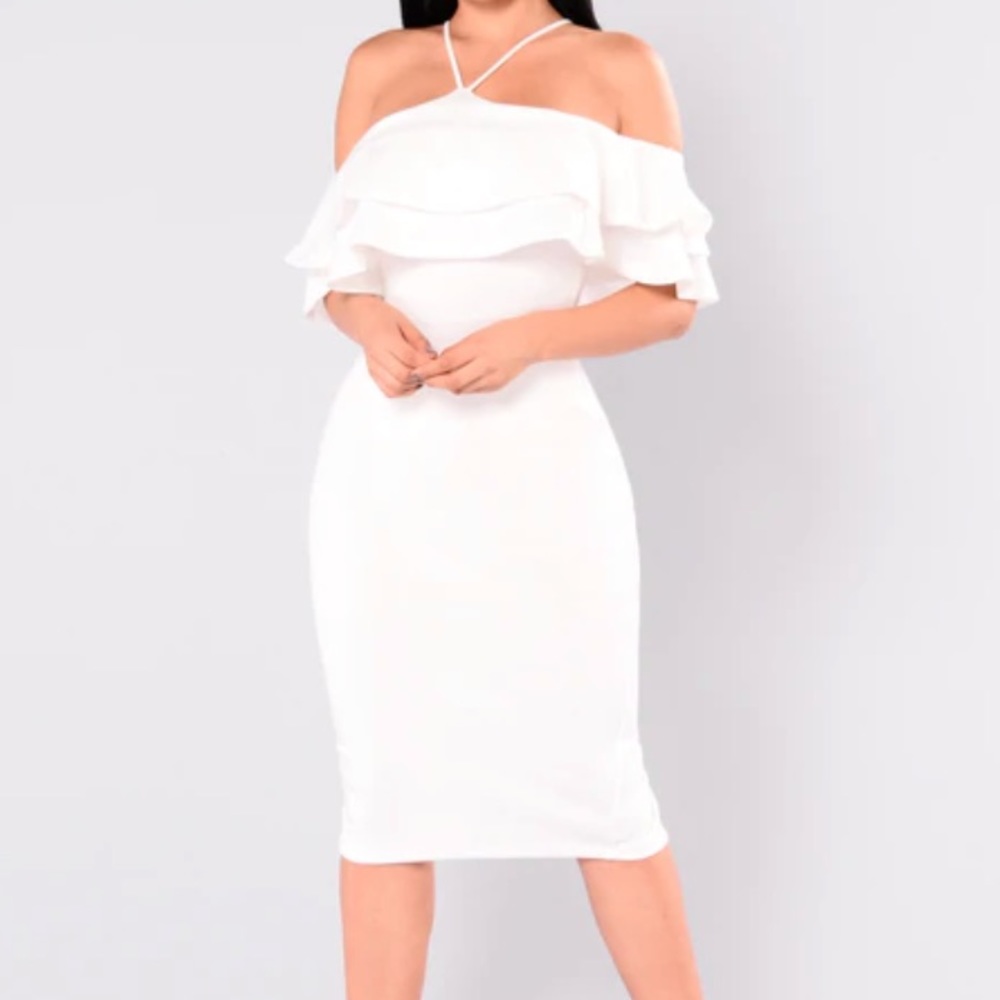 Fashion Nova Flounce dress